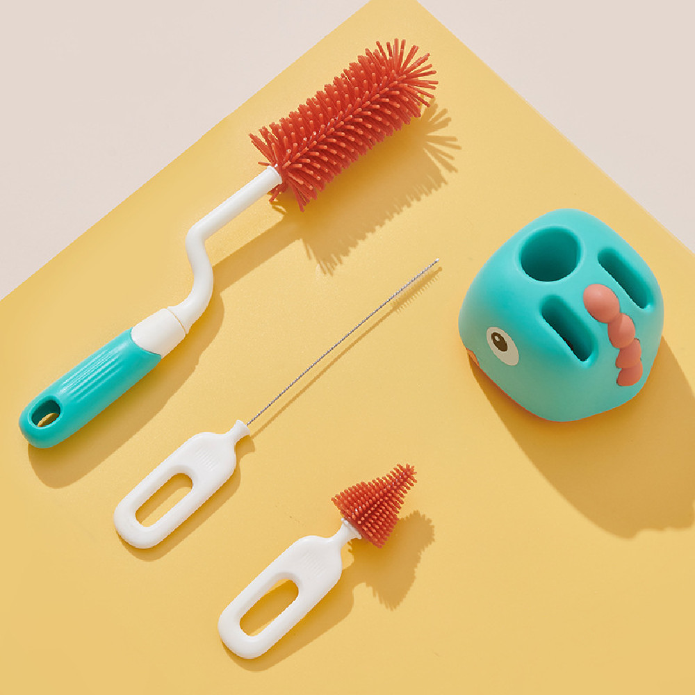 Newborn Feeding Bottle Cleaner Brush Kit