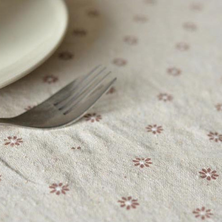 Colorful PrintedFabric Tablecloth