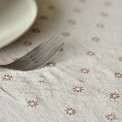 Colorful PrintedFabric Tablecloth