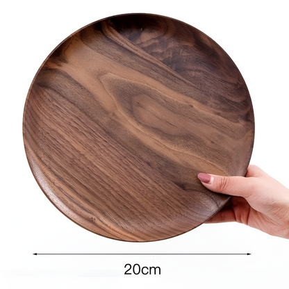 Natural Wooden Serving Plate
