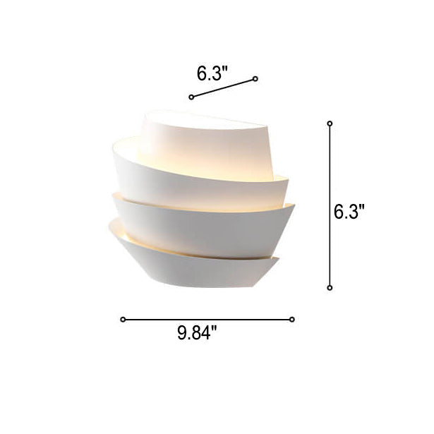 Contemporary Iron Double Head Wall Lamp