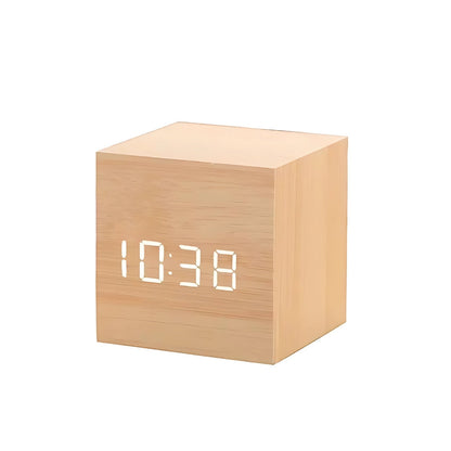Compact LED Clock Radio Alarm