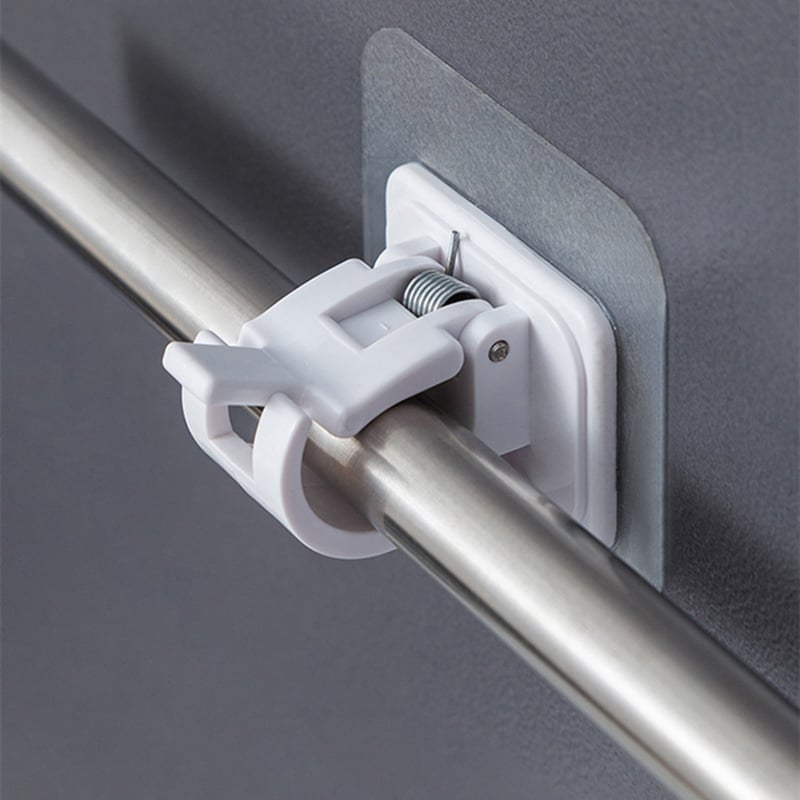 Easy Fit Curtain Rod Brackets (Set of 2)