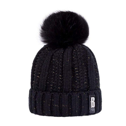 Soft Fuzzy Winter Knit Beanies