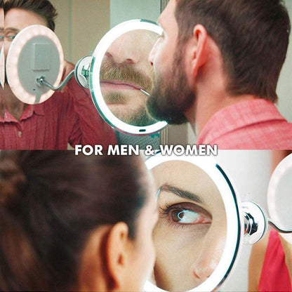 Premium 10x Magnifying LED Vanity Mirror