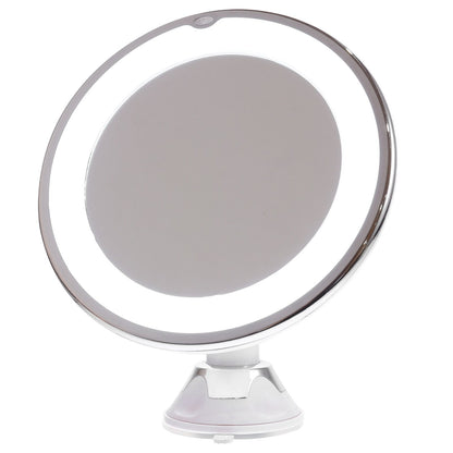 Portable LED Vanity Mirror 10x Magnification