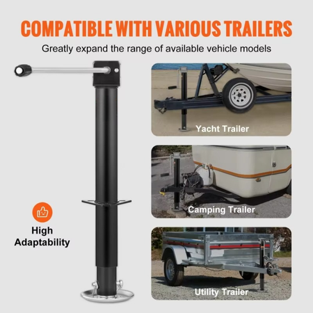 Strong A-Frame Trailer Jack 5000lb Heavy Duty