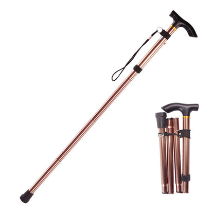 Portable Collapsible Walking Cane for Elderly and Disabled