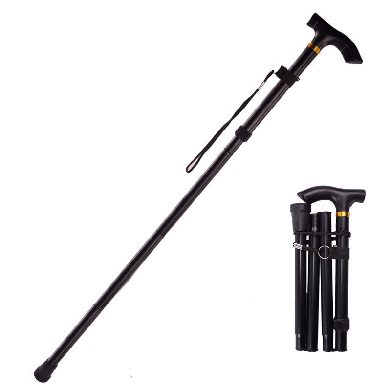 Portable Collapsible Walking Cane for Elderly and Disabled