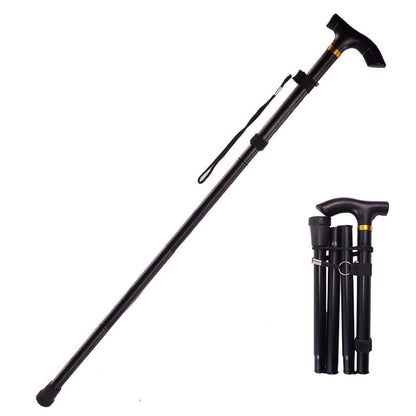 Portable Collapsible Walking Cane for Elderly and Disabled