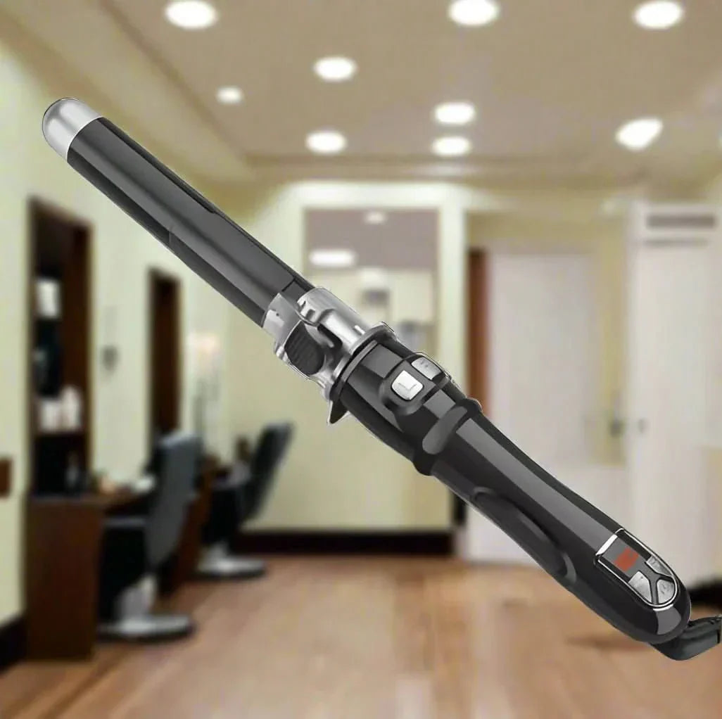 Quick Cordless Curling Iron for Easy Curls - Luxicro