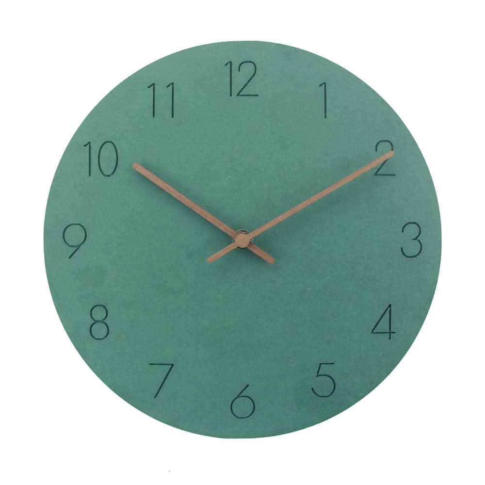 Quiet Modern Scandinavian Wall Clock