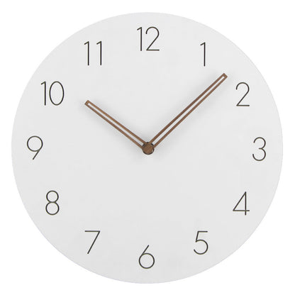 Modern Quiet Wooden Wall Clock