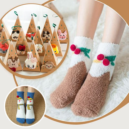 Cozy Holiday Christmas Socks - Luxicro