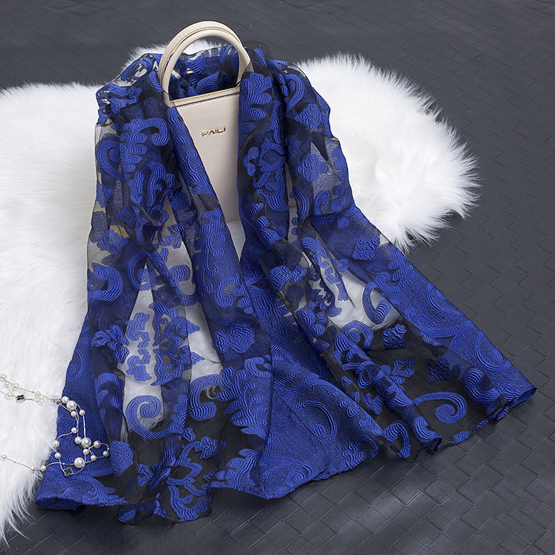 Beautiful Soft Floral Scarf