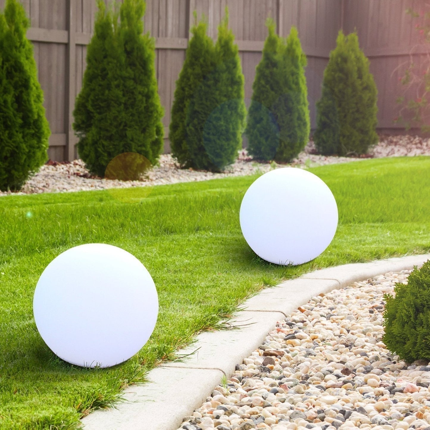 Colorful LED Inflatable Beach Ball with Remote