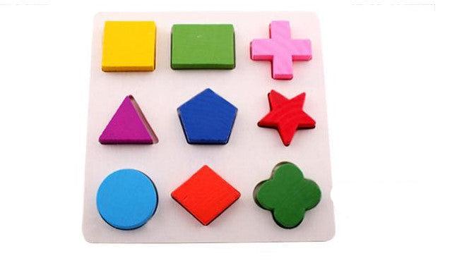Learning Wooden Puzzle Blocks Toy