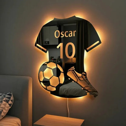 Glowing LED Running Jacket with Customizable Lights