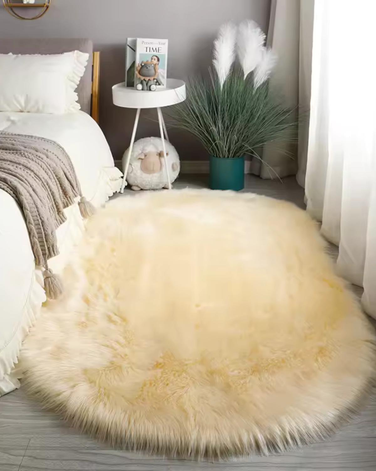 Plush Ultra Soft Throw Blanket for Home Decor