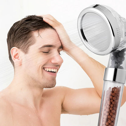 Powerful Shower Head with Boost Mode & Easy Clean Nozzles