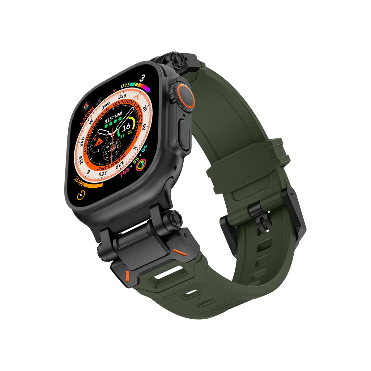 Durable Silicone Sport Band For Apple Watch