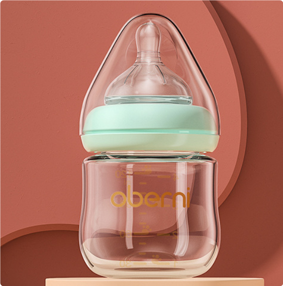 Gentle Baby Bottle with Soft Spout - BPA Free Newborn Feeder