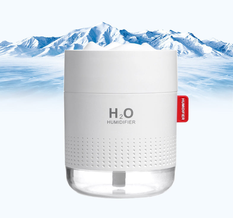 Compact USB Silent Mist Humidifier for Home Office