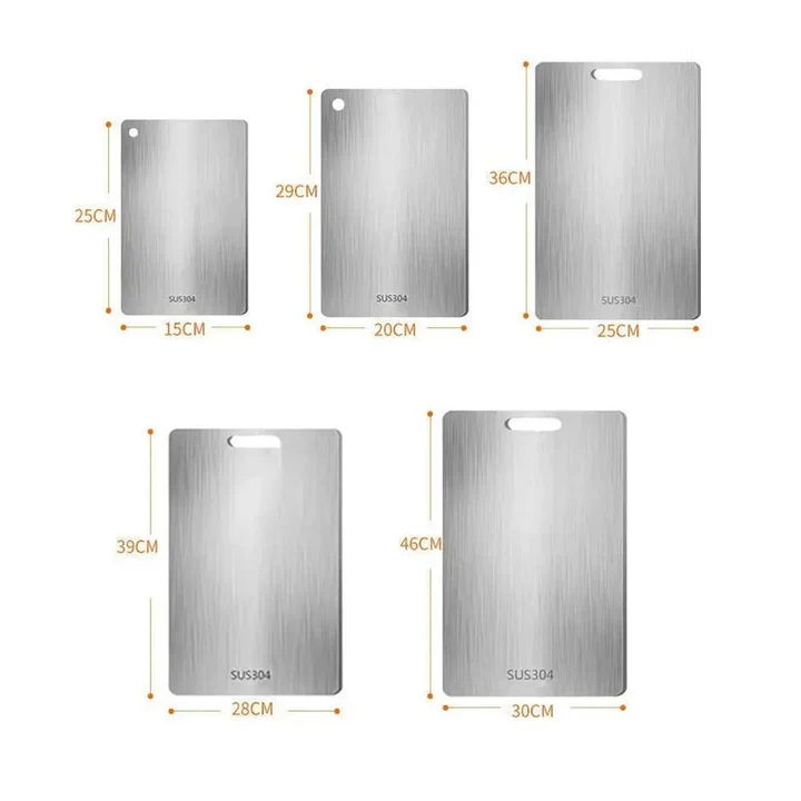 Sturdy Stainless Steel Chopping Board