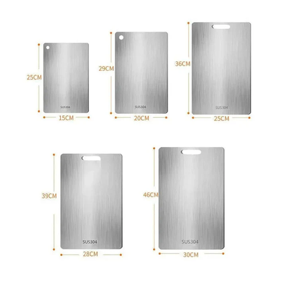 Sturdy Stainless Steel Chopping Board