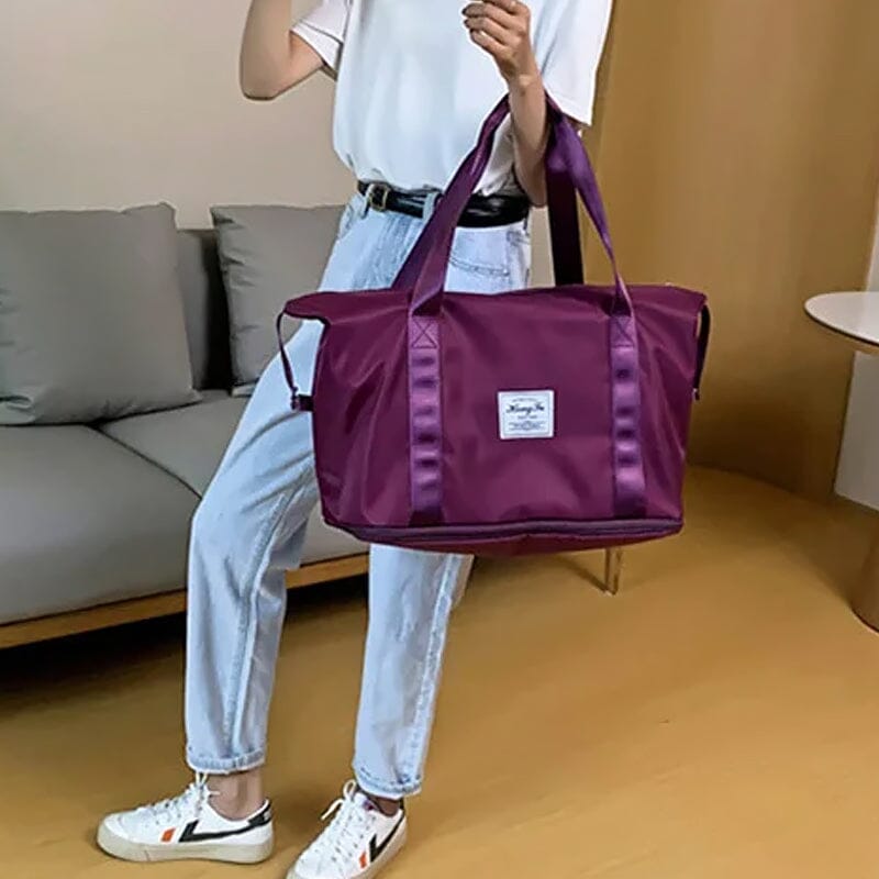Spacious Dual Compartment Travel Duffel Bag