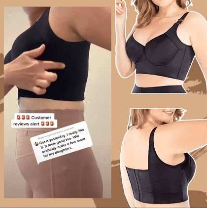 Comfortable Shapewear Bra with Extra Support - Luxicro