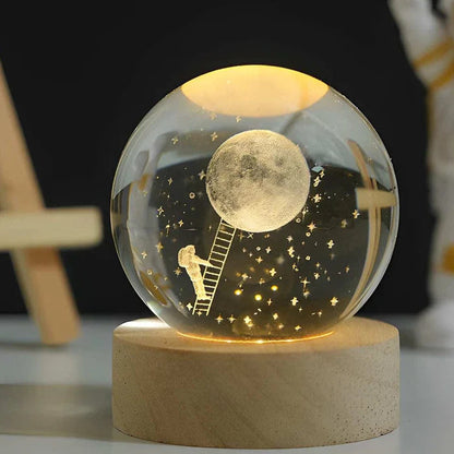 Shining Crystal Orb Decoration
