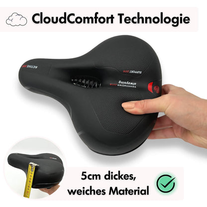 Comfortable Cloud Gel Bike Seat Cushion