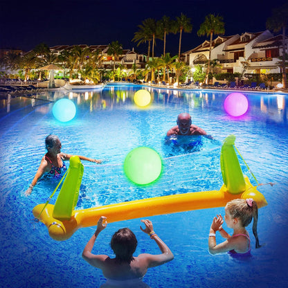 Colorful LED Water Globe Lamp