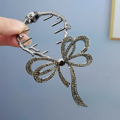 Delicate Floral Hair Clip Light