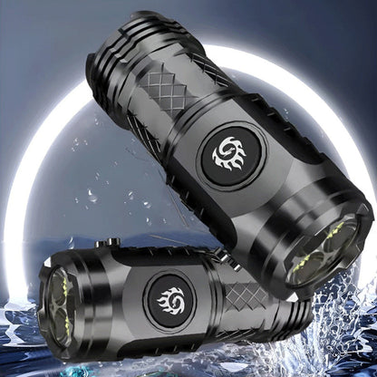 Small LED Flashlight with Colorful Style