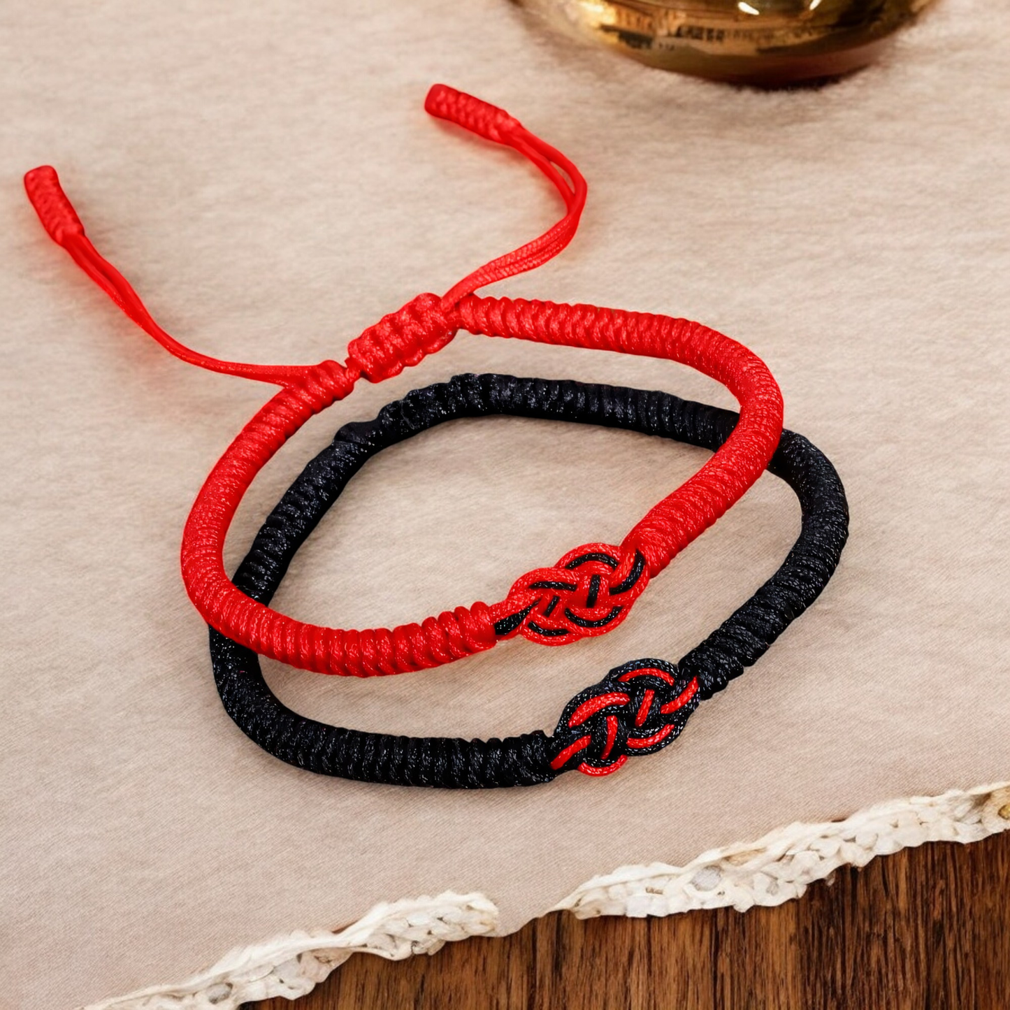 Classic Heart Link Couple Bracelet