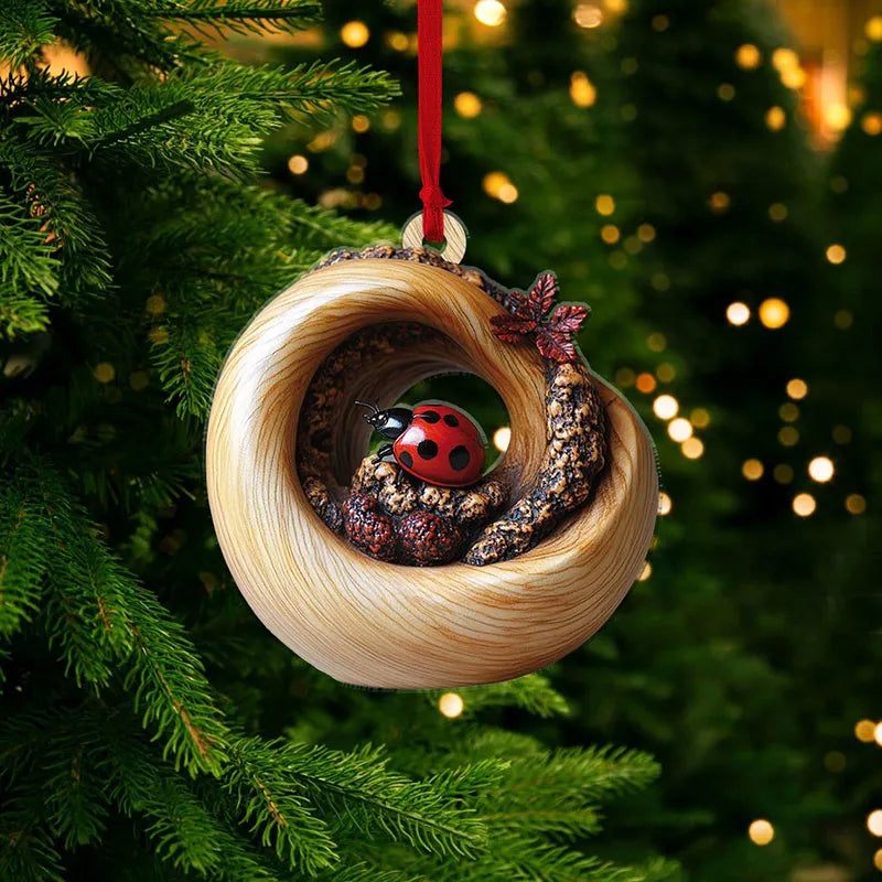 Colorful Holiday Acrylic Pendant