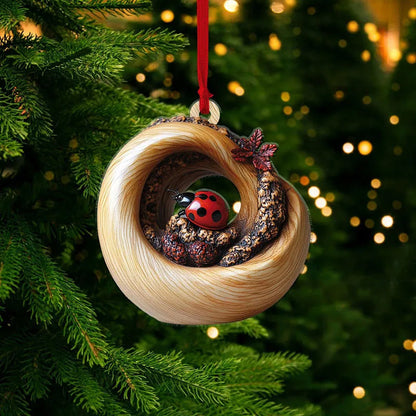 Colorful Holiday Acrylic Pendant