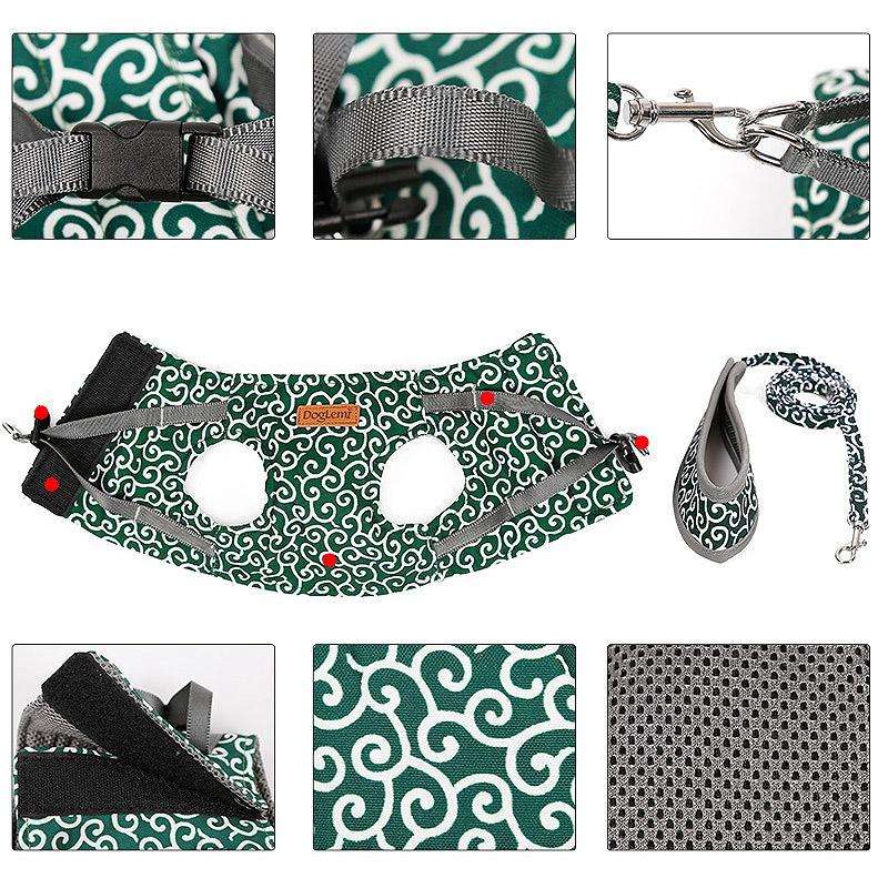 Comfortable Cat Harness and Leash Set for Walking
