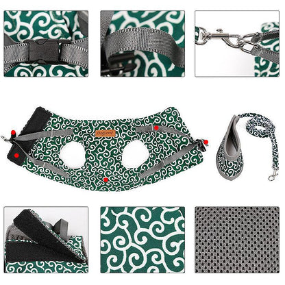 Comfortable Cat Harness and Leash Set for Walking