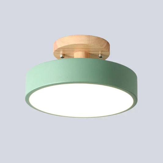 Contemporary Wood LED Light Fixture - Luxicro