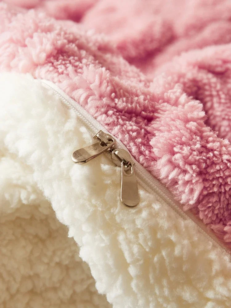 Cozy Fleece Double Sided Bedding Set