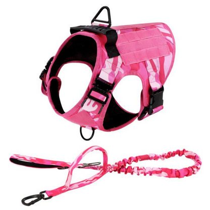 Durable Dog Vest Harness With Front Clip And Back Handle