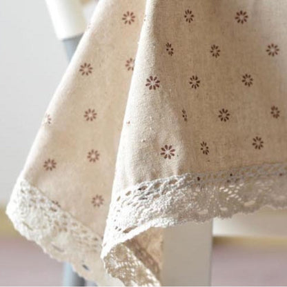 Colorful PrintedFabric Tablecloth
