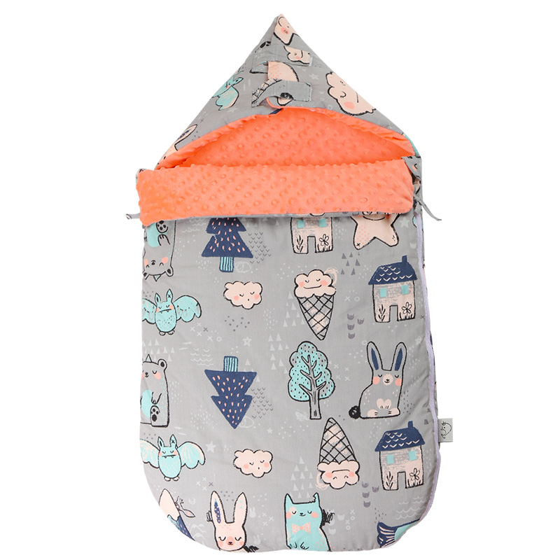 Cozy Infant Sleeper Bag with Hooded Cover