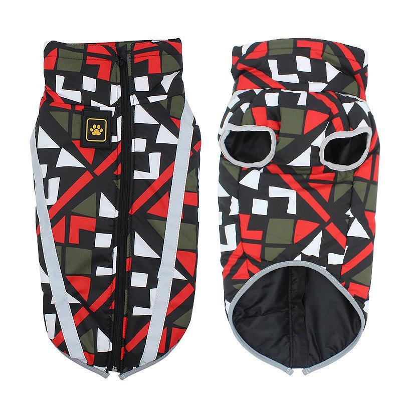 Warm Insulated Dog Jacket for Cold Weather