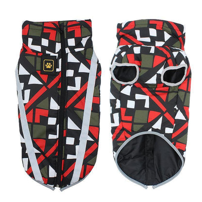 Warm Insulated Dog Jacket for Cold Weather