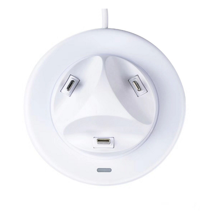 Compact Phone Holder with USB Charging Dock