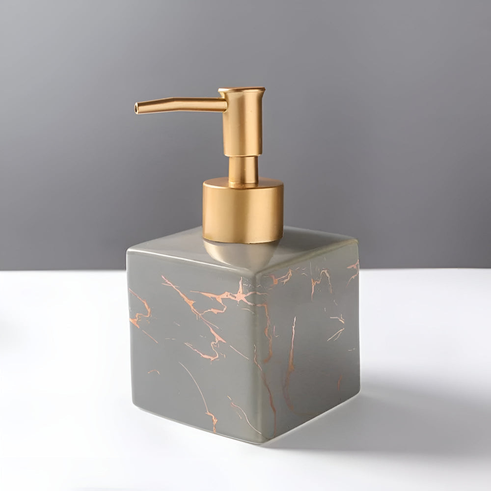 Elegant Stone Bathroom Soap Dispenser